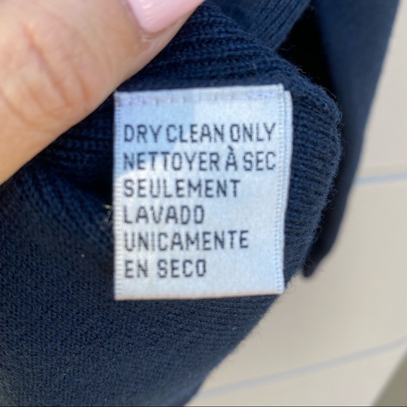 Vintage Jones & Co triple stripe crewneck pullover wool sweater sz L - Picture 2 of 7